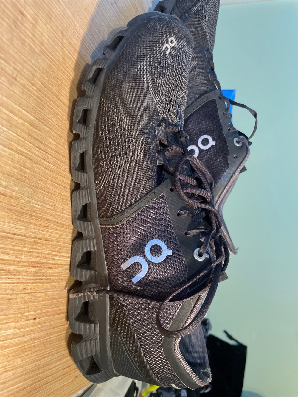On Running Cloud Running Sneakers in Black 10.5